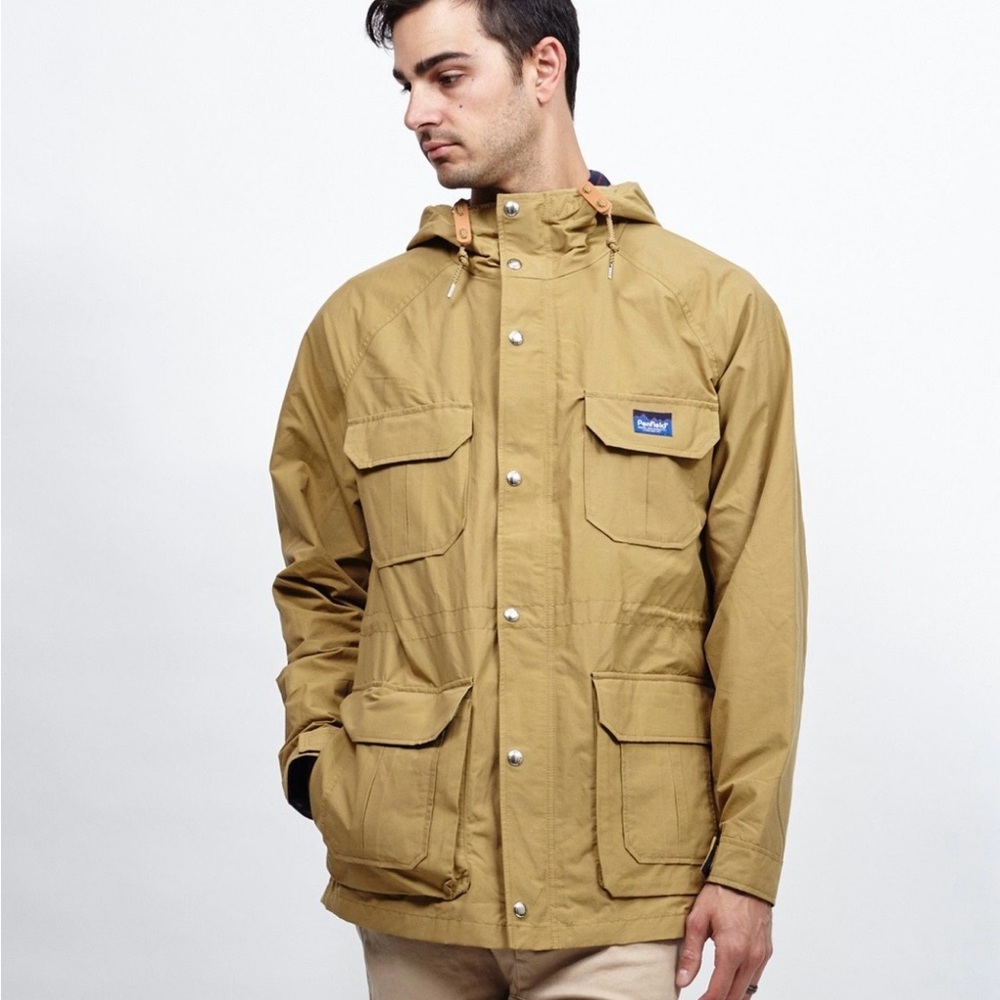 Penfield Men's Tan Hooded Field Jacket